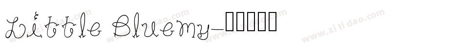 Little Bluemy字体转换